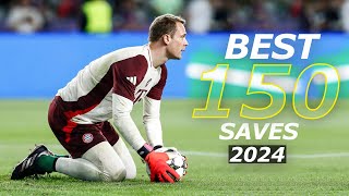 Best 150 Goalkeeper Saves 202425  HD 2 [upl. by Liakim]