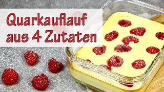 LOW CARB  KETO Quarkauflauf  schnell proteinreich amp ohne Zucker [upl. by Macguiness431]