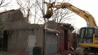 Camden Begins Demolishing Blighted Houses [upl. by Sihtam]