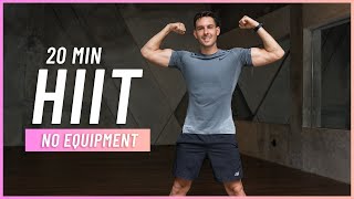 20 Min HIIT Workout For Fat Loss  Burn 300 Calories Full Body No Equipment [upl. by Yk]