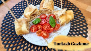 Original Turkish Gozleme Recipe 🌱Best Chef in Turkey amp Chef Oktay Usta [upl. by Aiva]