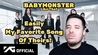 RAPPER REACTS TO BABYMONSTER  LIKE THAT  🔥🔥🔥 REACTION [upl. by Subak]