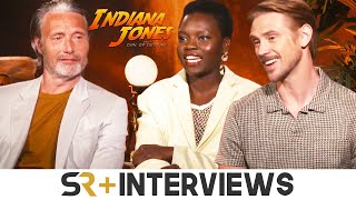 Mads Mikkelsen Boyd Holbrook amp Shaunette Renee Wilson Talk Indiana Jones amp the Dial of Destiny [upl. by Giliana]