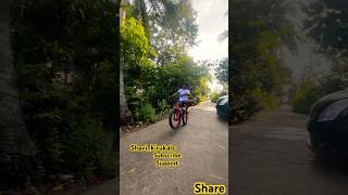 Wheelie mixwheelie wheeling cyclewheelie bikewheeling wheelietime stunt drift MTBbmxstreet [upl. by Lundt]