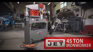 Introducing the JET 45 Ton Ironworker [upl. by Sivel376]