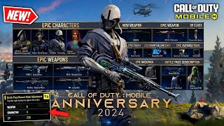 Season 10 5th Anniversary Battle Pass New BP Feature amp All Rewards Detailed Look  Gameplay Codm [upl. by Alathia823]