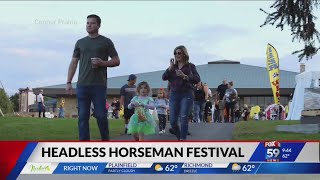 Headless Horseman Festival returns to Conner Prairie [upl. by Elleivap737]