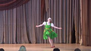 Anastasia Alexandrovna  Polyanka Russian Folk Dance [upl. by Notsob965]