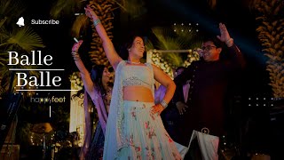 Balle Balle  Bride amp Prejudice  Happy Feet Choreography [upl. by Sucul]