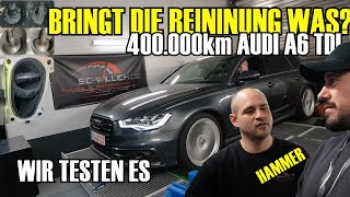 Hat der Audi A6 mehr Leistung nach den ganzen Reinigungen Ergebnis  WOW [upl. by Inahpets]