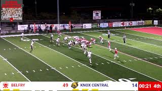 Belfry vs Knox Central KHSAA Playoffs Round 1 [upl. by Assylla]