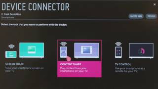 LG Content Share How Share amp Play Your Media Files on Your TV 2016  2017 [upl. by Enyedy]