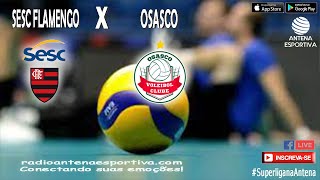 🔴 Sesc Flamengo x Osasco São Cristóvão Saúde  Superliga Feminina  Vôlei ao vivo [upl. by Marelda]