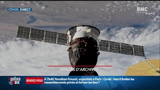 Manoeuvre durgence dans lespace la Station spatiale a évité une collision avec un débris [upl. by Bohs]