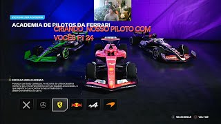 MODO CARREIRA DE PILOTO F1 24 [upl. by Engen]