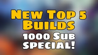 New Top 5 Builds 1000 Subs  Dauntless Guide 2024 [upl. by Surovy]