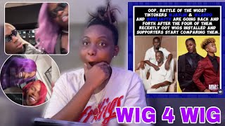 BEEJayTv Vs Jaylin amp Cardo Battle Of The WIGS Supporters Start Comparing Them [upl. by Schwerin]