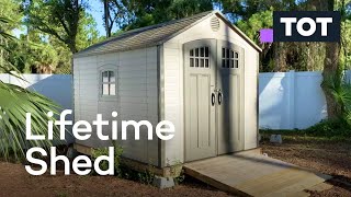 Lifetime Shed 8x10 ⭐️ 4 Years Later Review [upl. by Caldeira595]