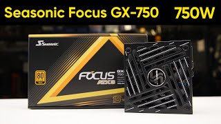 Seasonic Focus GX750 ATX 3 750W Power Supply  LABS Test Report [upl. by Rocker13]