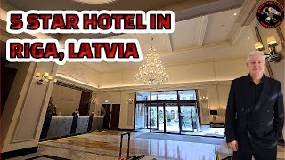 Grand Kempinski Hotel Riga Review My FiveStar Experience in Latvia [upl. by Butta861]