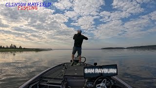 SAM RAYBURN BASS FISHING [upl. by Cruickshank]