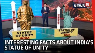 Interesting Facts About India’s Statue of Unity  News18 Digital [upl. by Harri275]