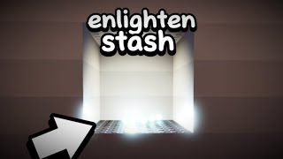 How To Make a Enlighten Stash in The Chosen One Roblox [upl. by Marb]