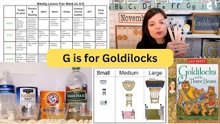 G is for Goldilocks  COMPLETE PreschoolPreKK5  Session 3 DAY 59 [upl. by Profant]