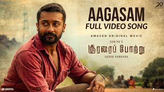 Soorarai Pottru  Aagasam Full video song  Suriya Aparna  GV Prakash Kumar  Sudha Kongara [upl. by Eustache392]