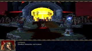 Warcraft 3 custom campaign Rise of the Blood Elves part 18 final [upl. by Eidnim]