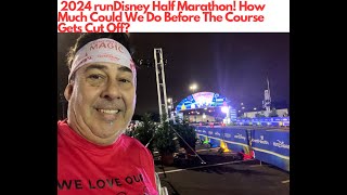 2024 runDisney Half Marathon How much can we get done before the weather gets too bad [upl. by Notgnirrac]