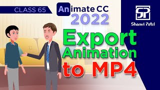 Adobe Animate CC 2022 Export Animation to MP4  Flash Tutorial  2d Animation  Hindi [upl. by Spiegleman966]