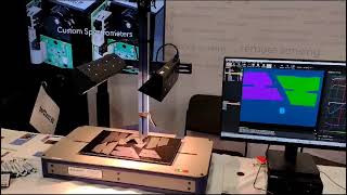 Demonstration of Hyperspectral Textile Scanning at SPIE Photonics West 2024 [upl. by Kirchner942]