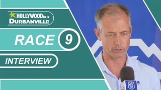 20240823 Hollywoodbets Durbanville interview Race 9 won by WYLIE JACK [upl. by Yvel7]