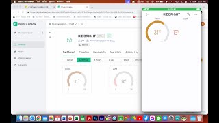 การใช้งาน Blynk กับ KIDBRIGHT [upl. by Ahseid]