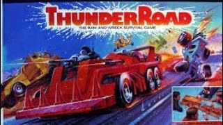 Ep 17 Thunder Road Board Game Review MIlton Bradley 1986  How To Play [upl. by Gora]