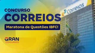 Concurso Correios  Maratona de Questões IBFC [upl. by Grata843]