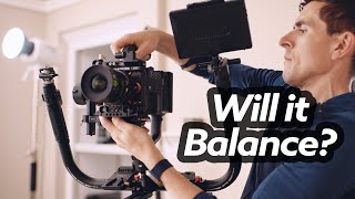 RED VRaptor X on DJI Ronin RS4 Pro Will it Balance [upl. by Franciska]