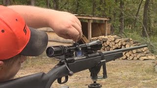 Homesteading How To Sight In A Rifle [upl. by Aerdnaxela]