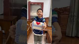 Chintu made a bag for his mother out of cloth  😱carriage house wooden artist  shortsvideo [upl. by Keifer]