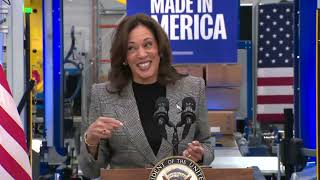 WATCH Harris delivers campaign remarks at event in Saginaw Mich [upl. by Zerline]