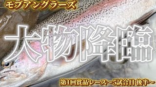 神回再び！！小渓流の大物降臨！！【第1回賞品レース 5試合目 後半】【渓流ルアー釣り】 [upl. by Esirehc]