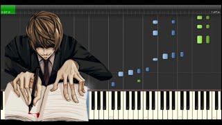 Death Note  Low of Solipsism Piano Tutorial [upl. by Nicolina]