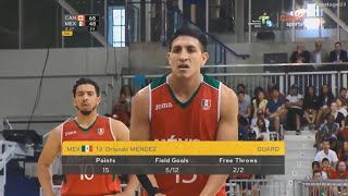 México vs Canada  Preliminary Round  Toronto 2015 [upl. by Nidorf]