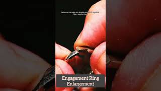 Dont missed🚫how to Engagement ring enlarge goldceylonjewelleymaking indiaweddingjewellerydesign [upl. by Dominik642]