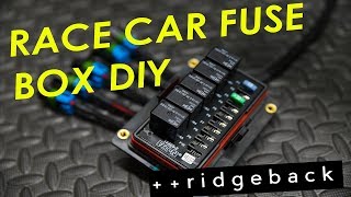 Race Car Fuse Box Wiring Done Right 240sx  Automotive Wiring [upl. by Sitelc]