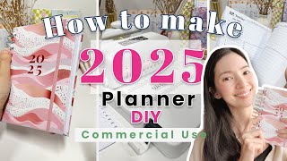 DIY 2025 Planner  Tutorial [upl. by Nollaf]