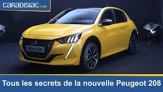 Nouvelle Peugeot 208 2019  tous les secrets de la citadine du lion [upl. by Aerdnak291]