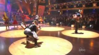 Dancing with the stars WK 6 Rock N Roll Group Dance [upl. by Yenitirb926]