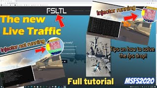 Msfs2020NEW LIVE TRAFFIC FSLTL Better than AIG Full tutorial amp Vatsim VMR  Very Easy to setup [upl. by Llenaej]